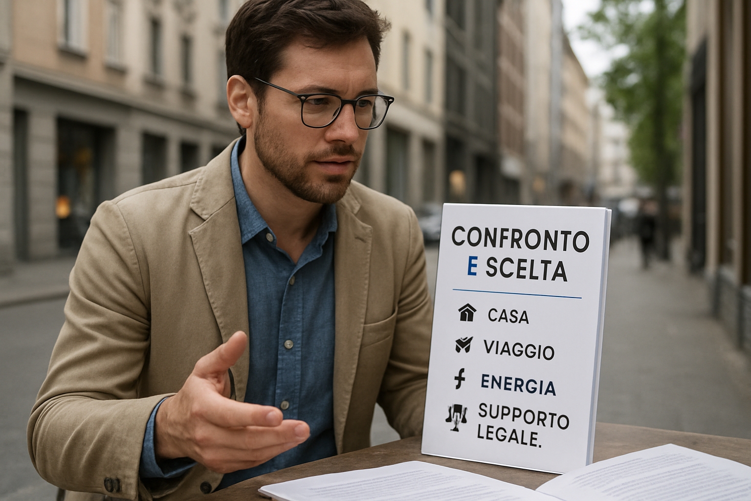 Criteri operativi per scegliere servizi tra casa, viaggio, energia e supporto legale